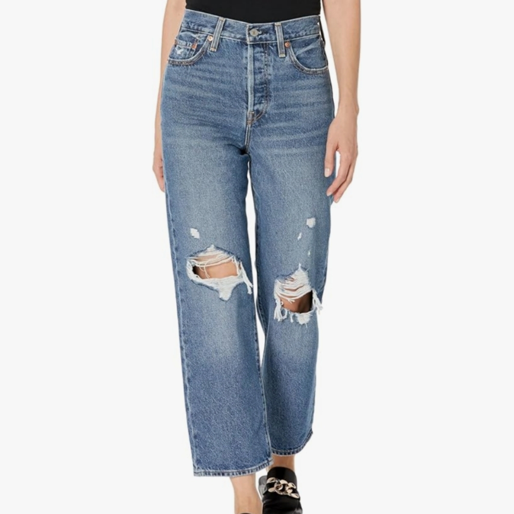 Levi's Ribcage Straight Leg Jeans